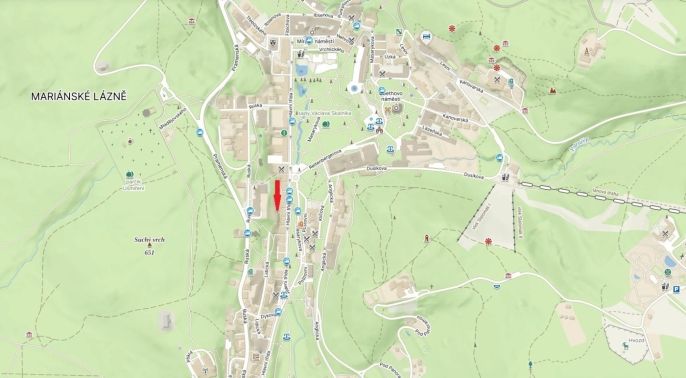 Pronájem, Obchod a služby, Mariánské Lázně