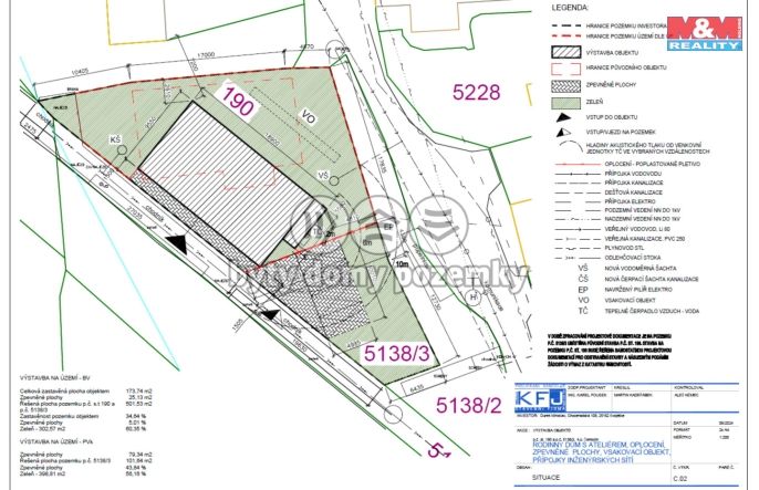Prodej, Pozemek k bydlení, Černošín