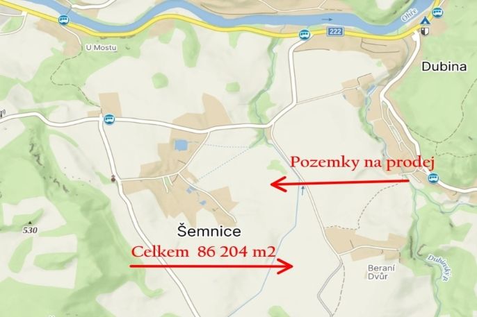 Prodej, Pole, Šemnice