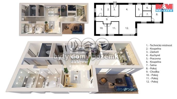 Prodej, Rodinný dům, Slaná