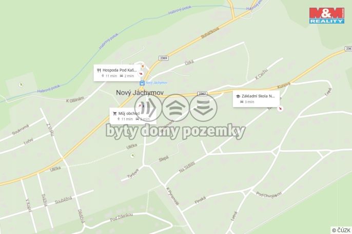 Prodej, Pozemek k bydlení, Nový Jáchymov