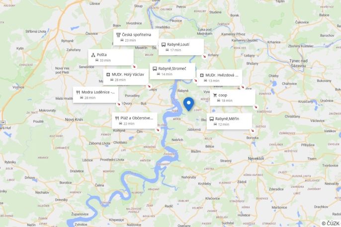 Prodej, Chata, Rabyně