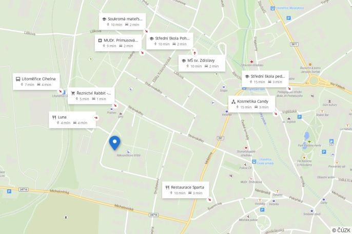 Prodej, Byt 2+1, Litoměřice