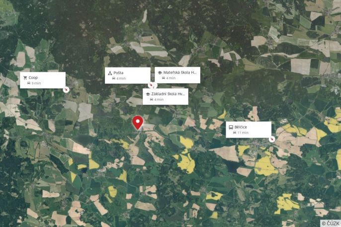 Prodej, Louka, Březí