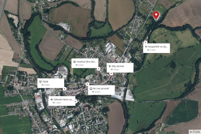 Prodej, Pozemek k bydlení, Jaroměř