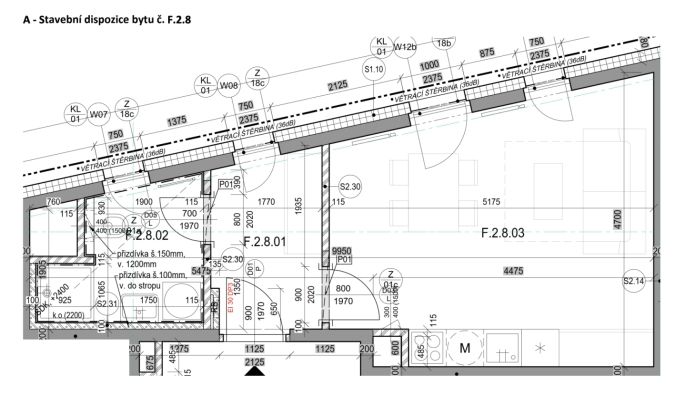 Pronájem, Byt 1+kk, Pardubice