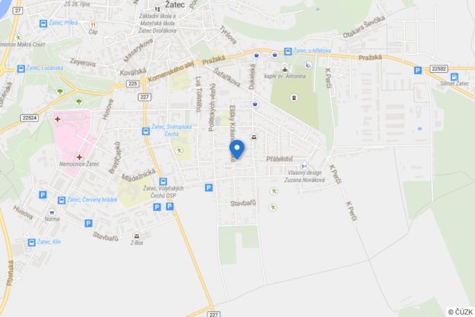 Pronájem, Byt 2+1, Žatec