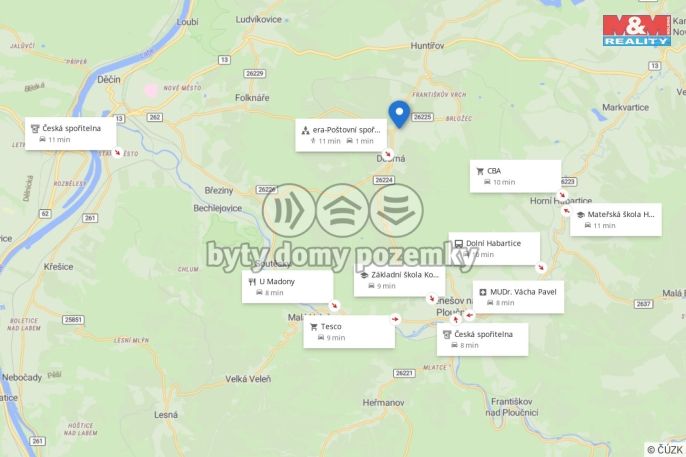 Prodej, Pozemek k bydlení, Dobrná