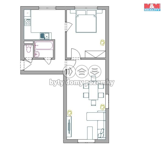Prodej, Byt 2+1, Český Těšín