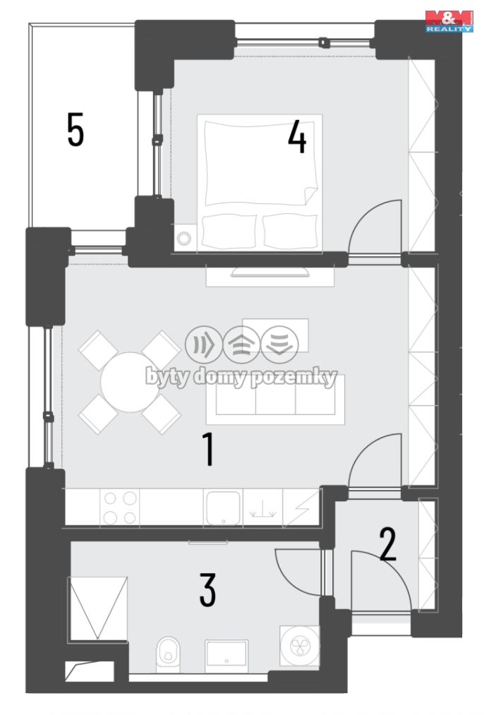 Prodej, Byt 2+kk, Brandýs nad Labem-Stará Boleslav