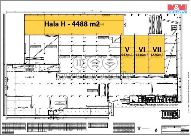 Pronájem, Výrobní objekt, Ostrava