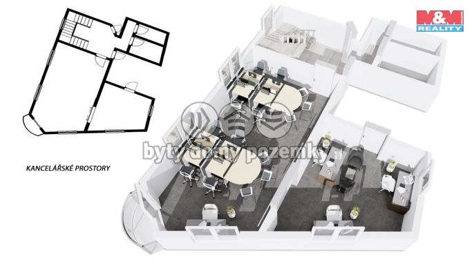 Pronájem, Kancelářský prostor, Dobruška