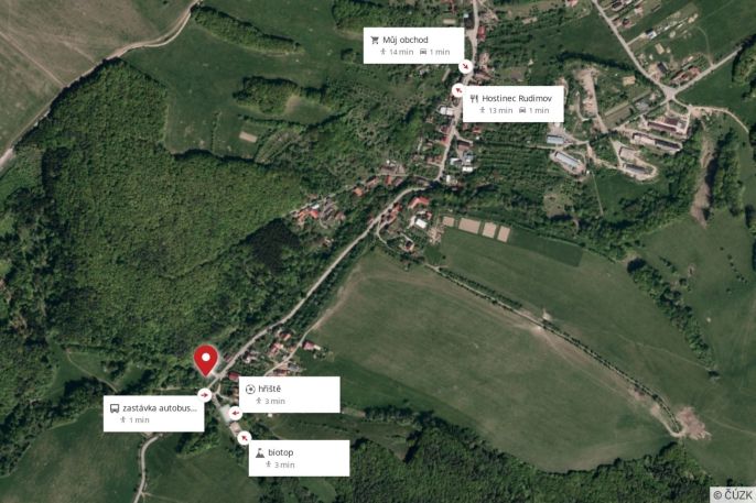 Prodej, Chalupa, Rudimov