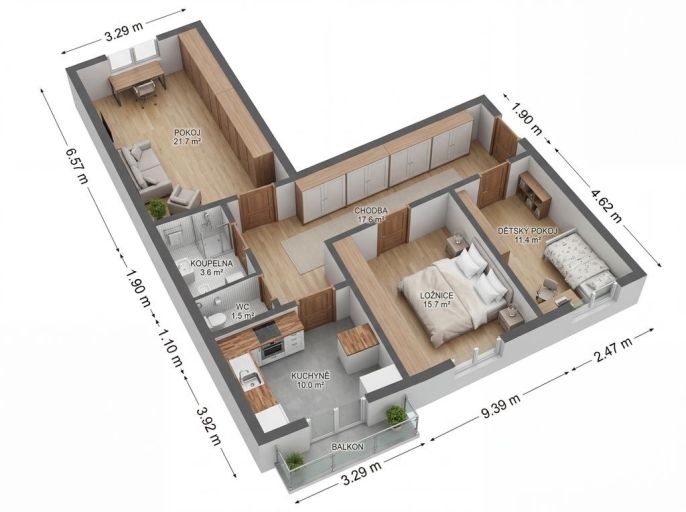 Prodej, Byt 3+1, Olomouc