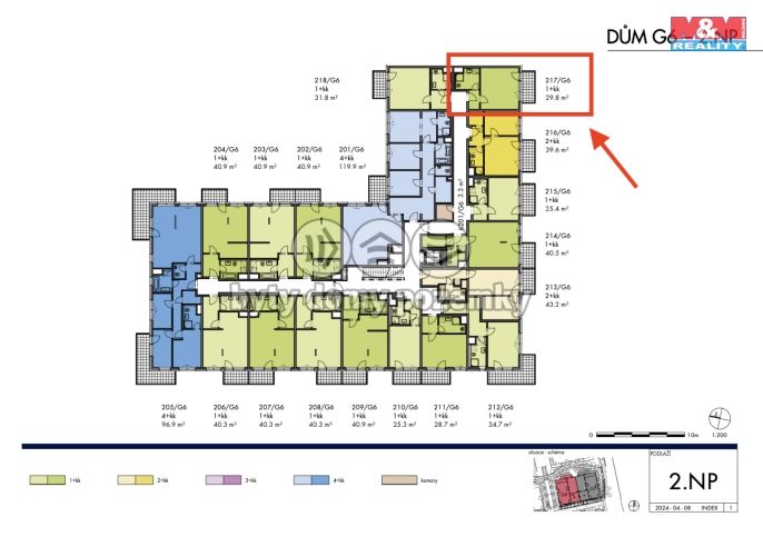 Prodej, Byt 1+kk, Praha