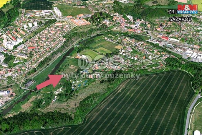 Prodej, Pozemek k bydlení, Zruč nad Sázavou