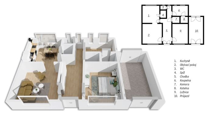 Prodej, Rodinný dům, Libáň