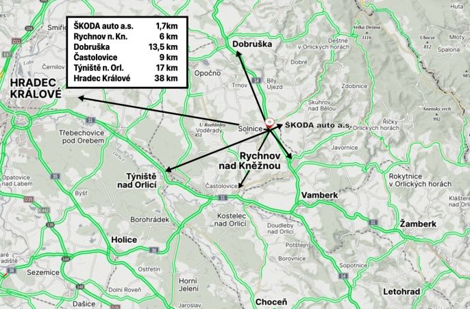 Prodej, Rodinný dům, Solnice