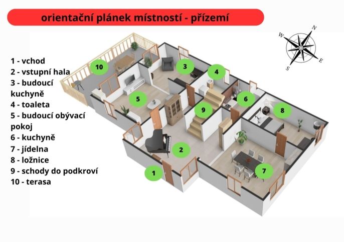 Prodej, Rodinný dům, Kraborovice