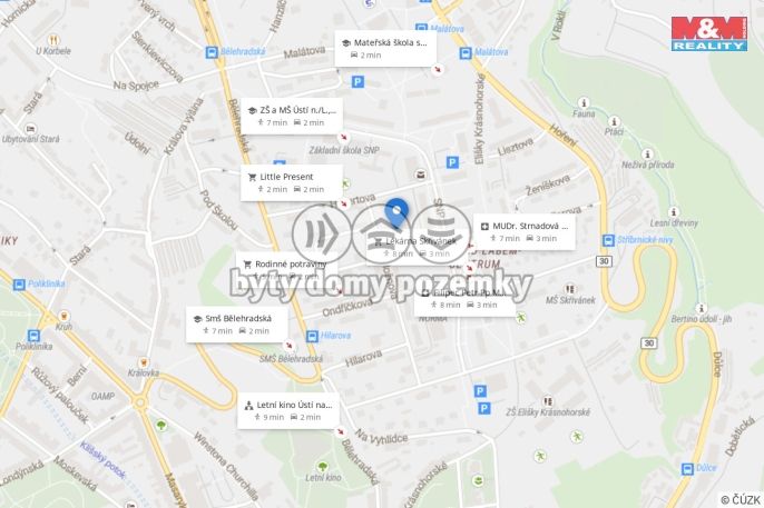 Prodej, Byt 2+1, Ústí nad Labem