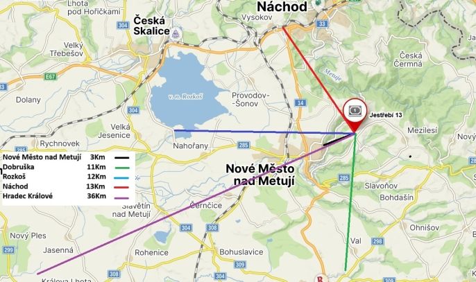 Prodej, Rodinný dům, Jestřebí