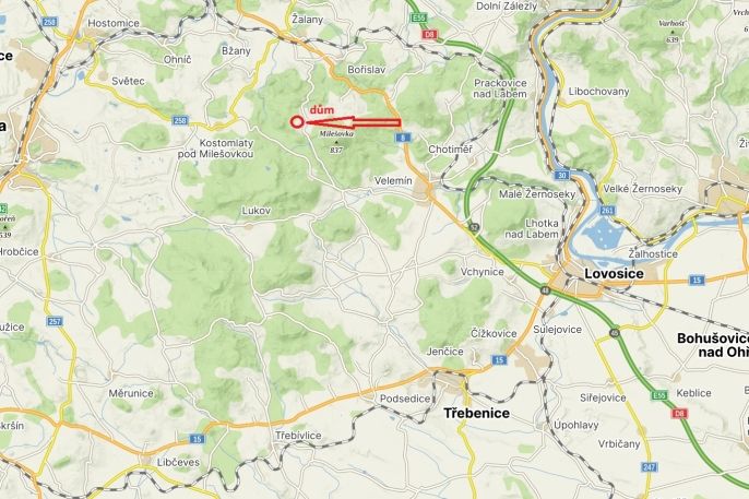 Prodej, Rodinný dům, Žalany