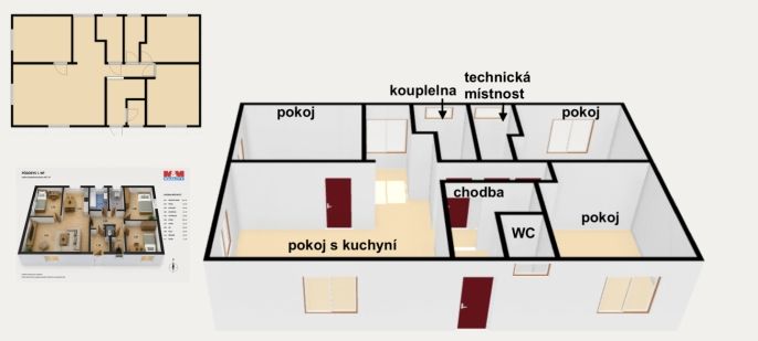 Prodej, Rodinný dům, Staré Město