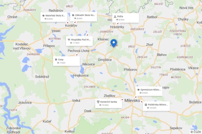 Prodej, Zemědělská usedlost, Milevsko