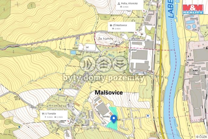 Prodej, Pozemek k bydlení, Malšovice