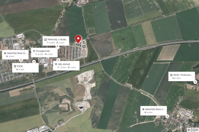 Prodej, Byt 3+kk, Nehvizdy