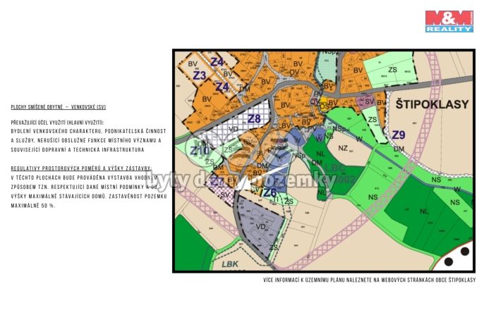 Prodej, Pozemek k bydlení, Štipoklasy