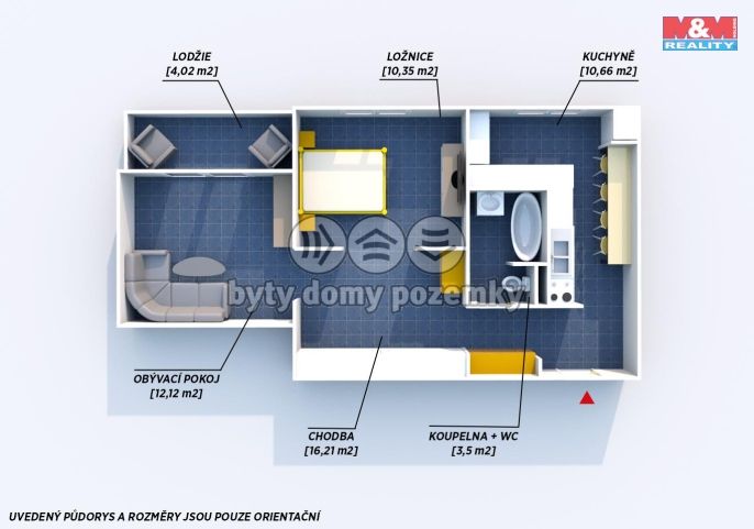 Prodej, Byt 2+1, Plzeň