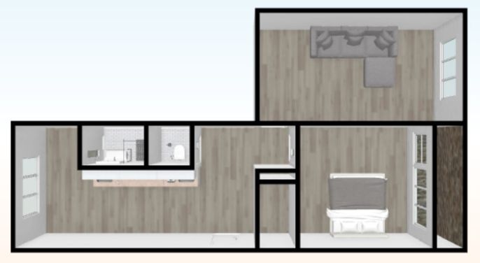 Prodej, Byt 2+1, Kadaň