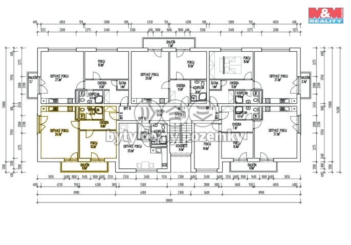 Prodej, Byt 2+kk, Žleby