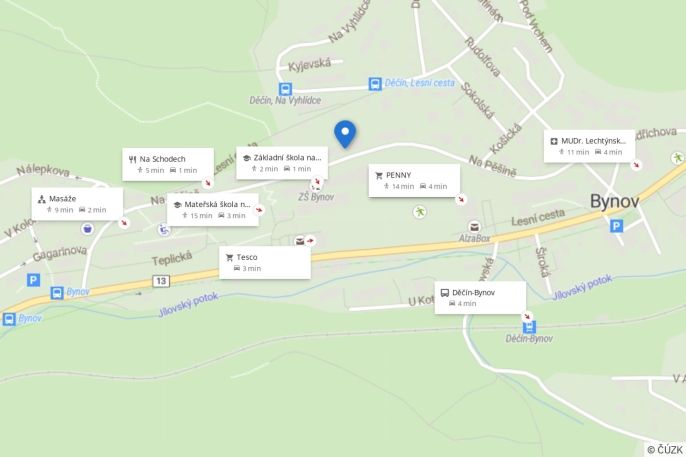 Prodej, Byt 2+1, Děčín