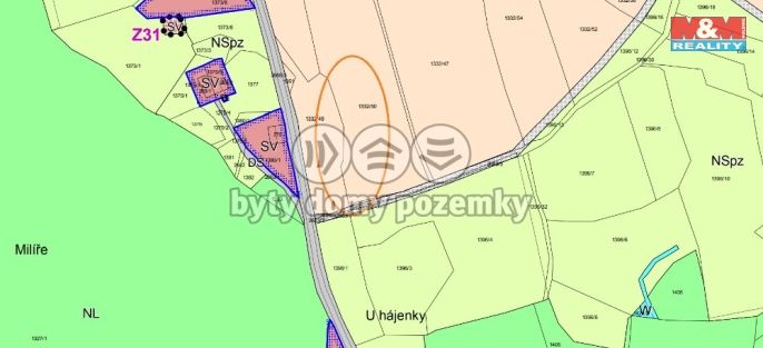 Prodej, Pole, Javornice