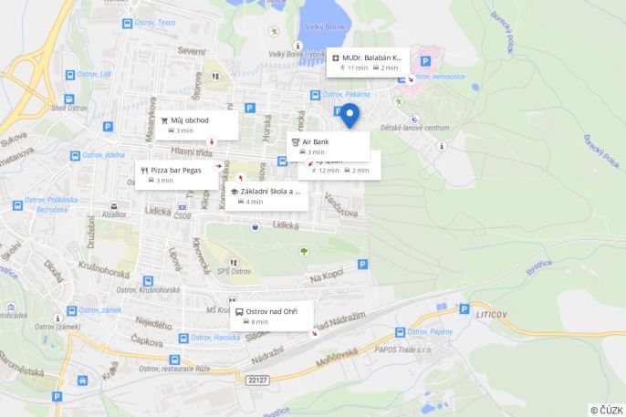 Prodej, Byt 2+kk, Ostrov