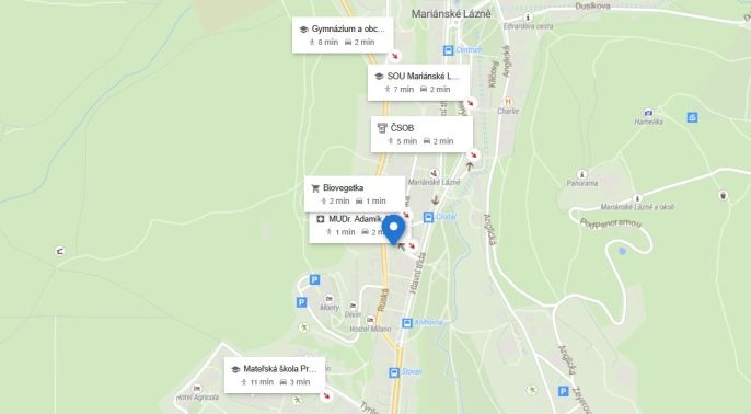 Pronájem, Byt 3+kk, Mariánské Lázně
