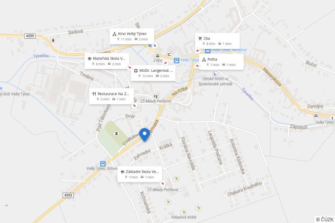 Prodej, Rodinný dům, Velký Týnec