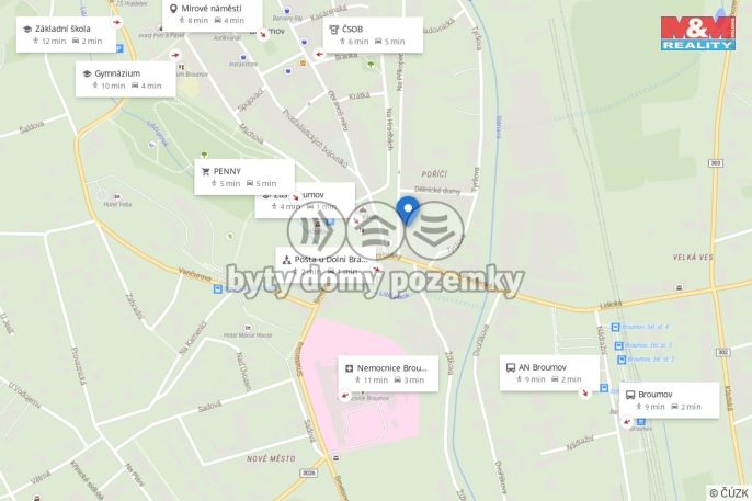 Prodej, Rodinný dům, Broumov