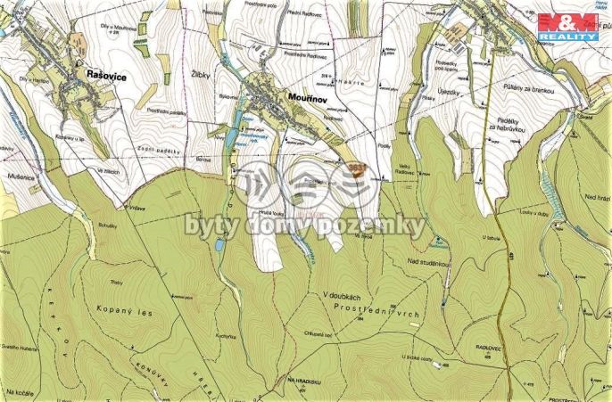 Prodej, Les, Mouřínov