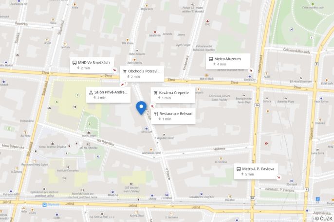 Pronájem, Byt 2+kk, Praha