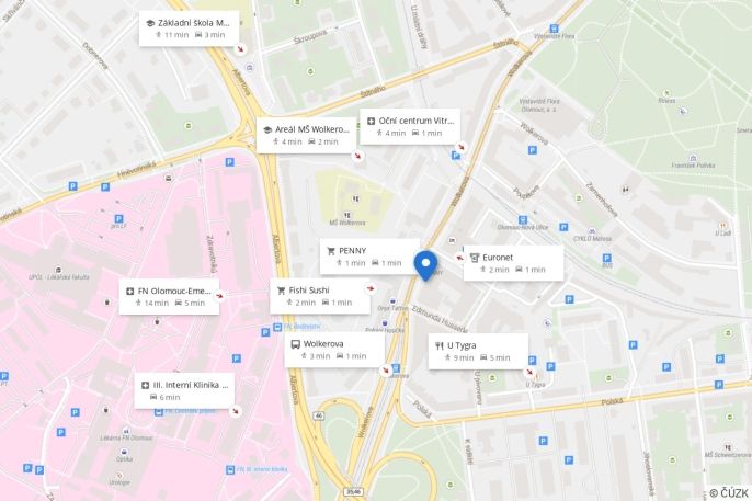 Prodej, Byt 1+kk, Olomouc