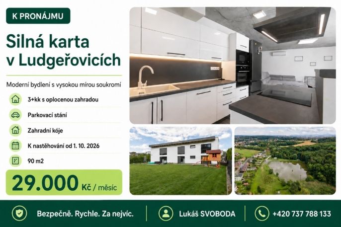 Pronájem, Rodinný dům, Ludgeřovice