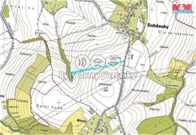 Prodej, Pole, Soběsuky