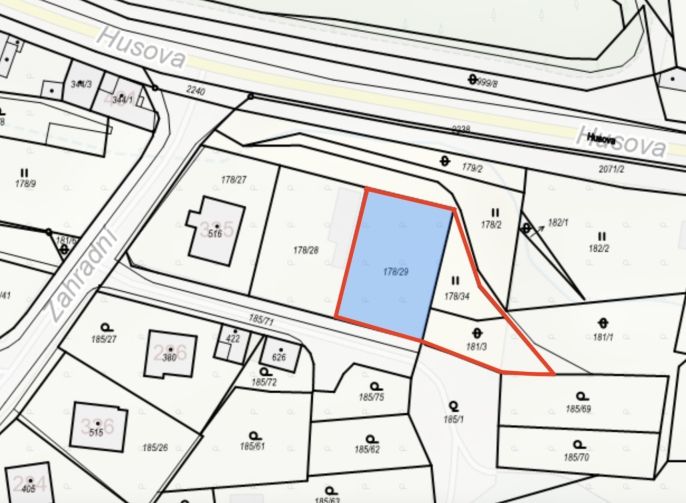 Prodej, Pozemek k bydlení, Kladruby
