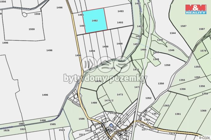 Prodej, Pole, Velečín