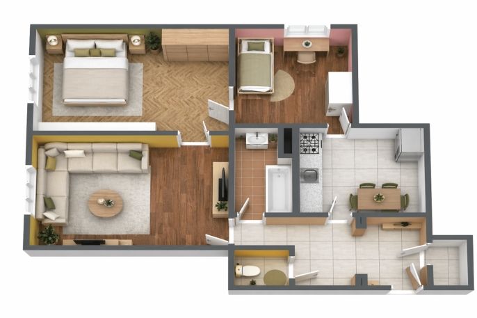 Prodej, Byt 3+1, Oloví