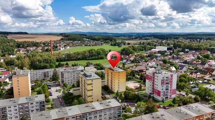 Prodej, Byt 1+1, Třemošná