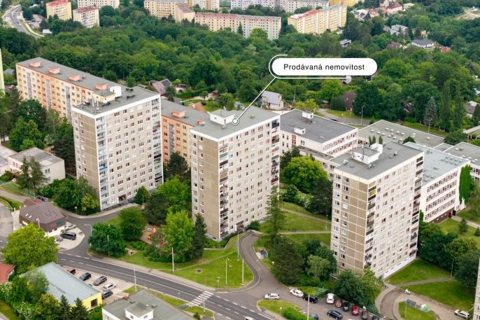 Prodej, Byt 2+kk, Ústí nad Labem